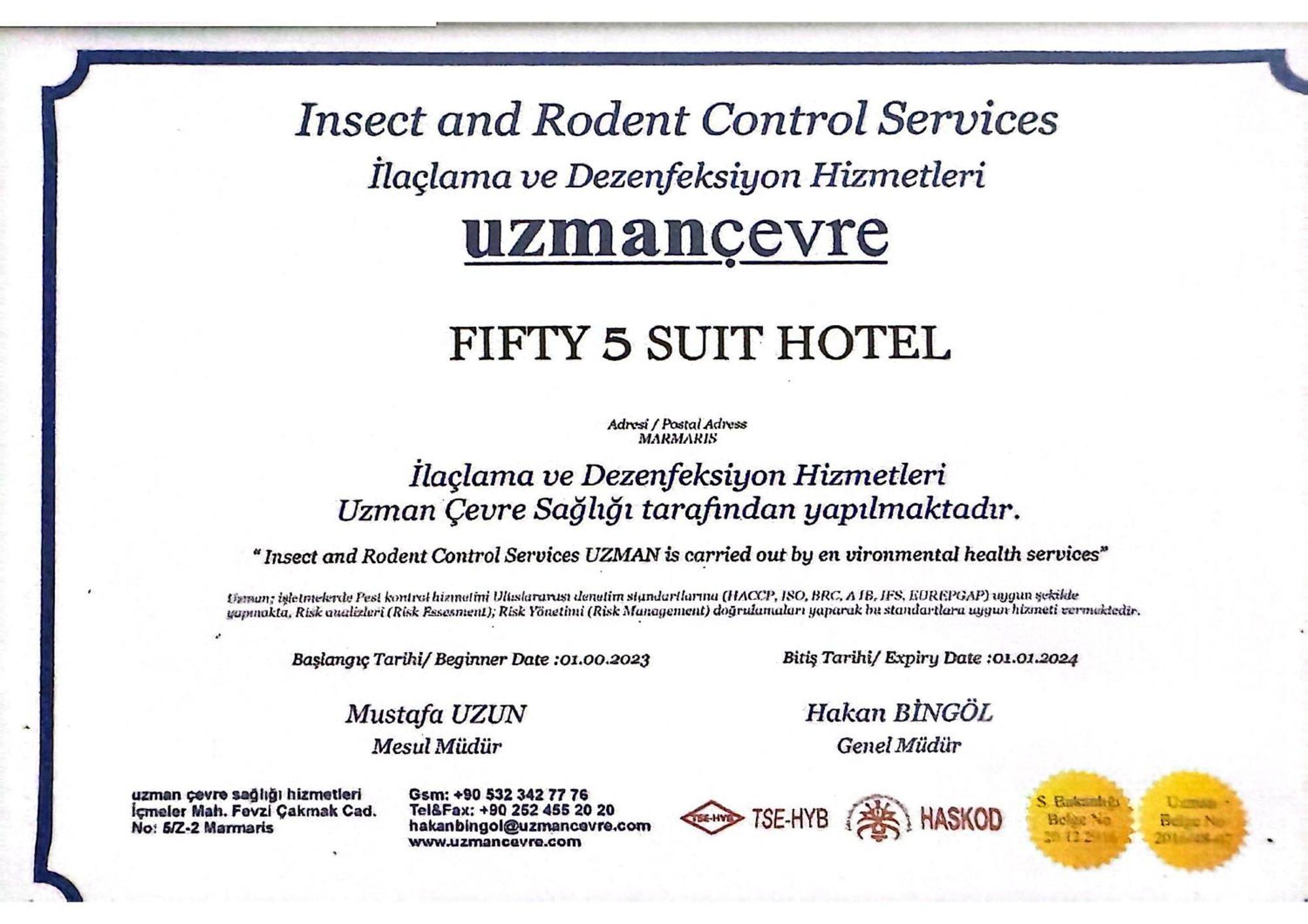 Fifty5 Suite Hotel Marmaris Exterior photo